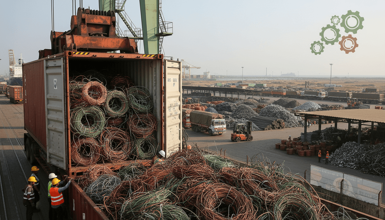Editorial image for “Copper scrap import scrutiny is redirecting volume, not reducing it”, illustrating cable.
