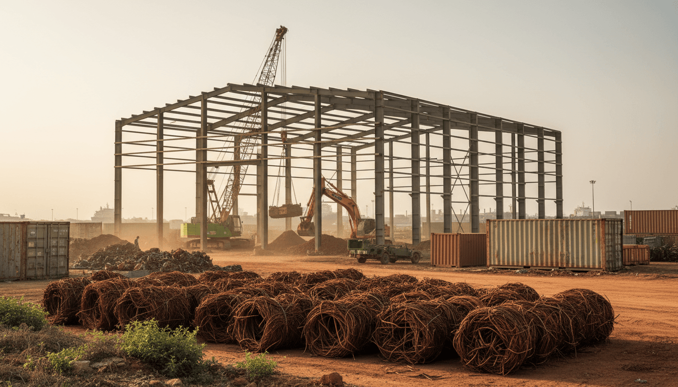 Editorial image for “Indian Copper Scrap: Will Rates Go Up Soon?”, illustrating non-ferrous.