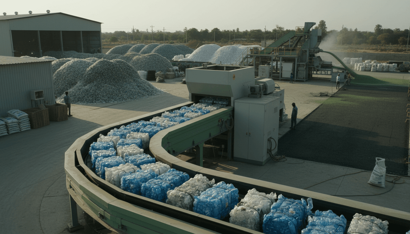Editorial image for “Plastic Scrap: New Demand Coming?”, illustrating pet.