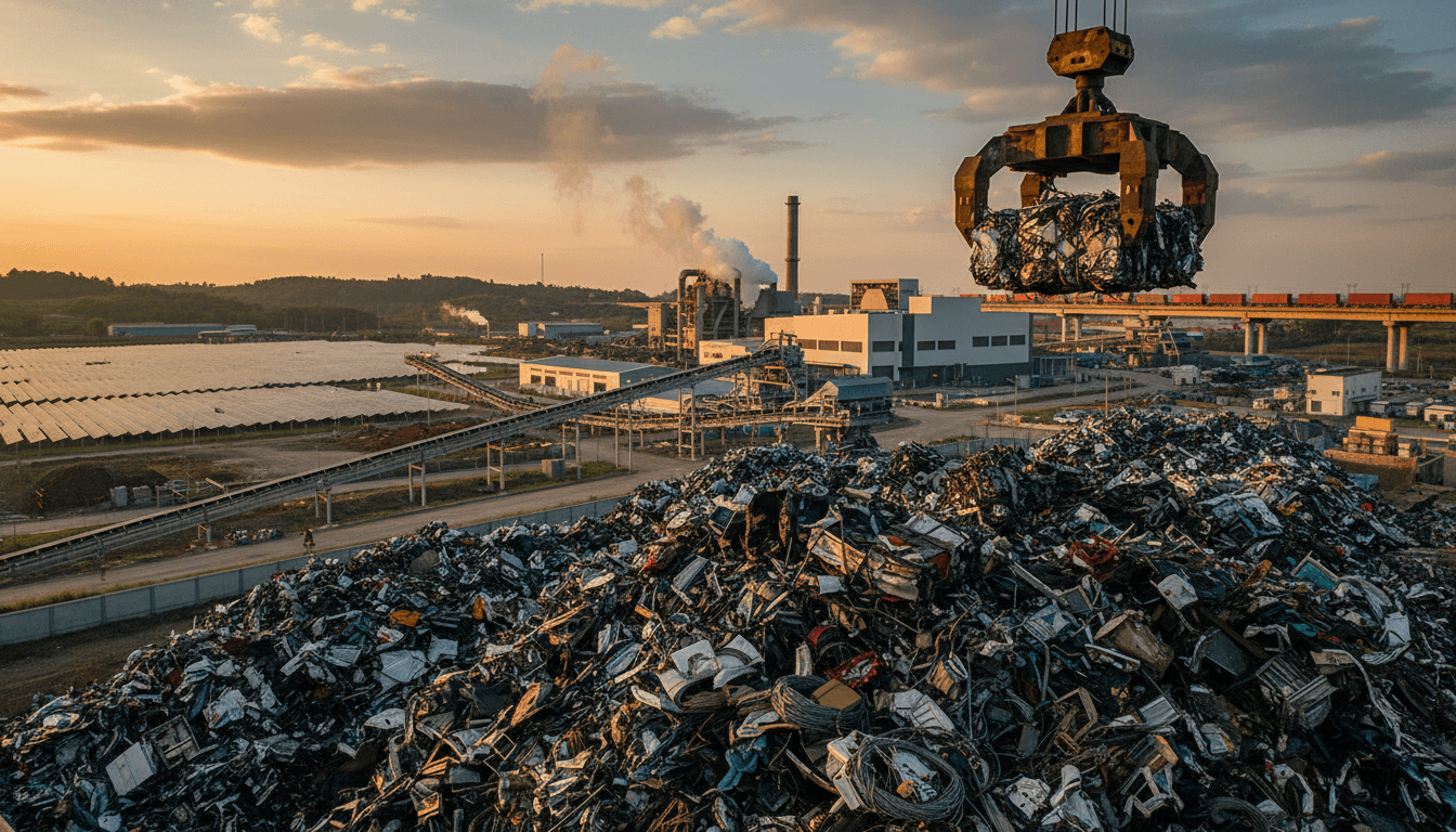Editorial image for “Steel & Electric Scrap: Big Demand Coming?”, illustrating ferrous.