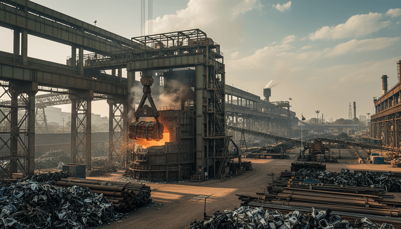 Editorial image for “Steel Scrap Rates: What's Next?”, illustrating ferrous.