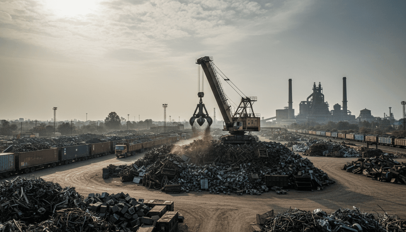 Editorial image for “Steel Stocks Are Sending a Signal. Are You Listening?”, illustrating ferrous.