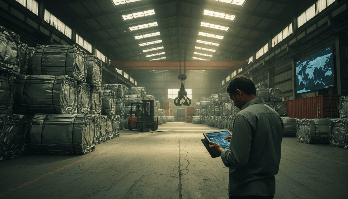 Editorial image for “The One Number Aluminium Traders Are Watching This Week”, illustrating aluminium.